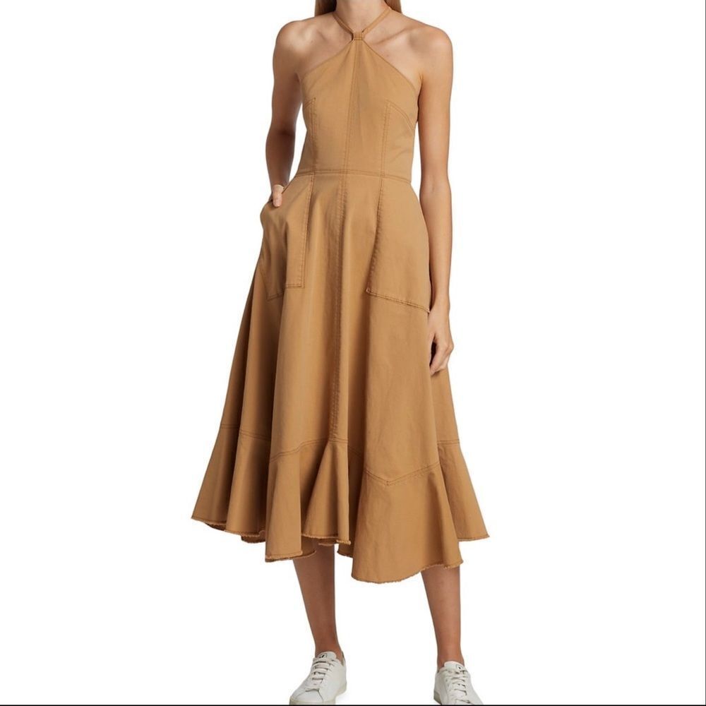 Cinq’ a Sept Audrey Cotton Blend Dress - Picture 2 of 4